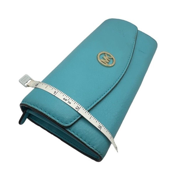 MICHAEL KORS Aqua / Blue Wallet - Picture 9 of 9